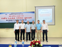 Buổi bảo vệ tiểu luận tổng quan cho nghiên cứu sinh ngành Kỹ thuật cơ khí động lực đã diễn ra thành công tốt đẹp