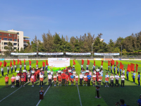 Sôi nổi Lễ khai mạc Giải bóng đá sinh viên NTU 2026