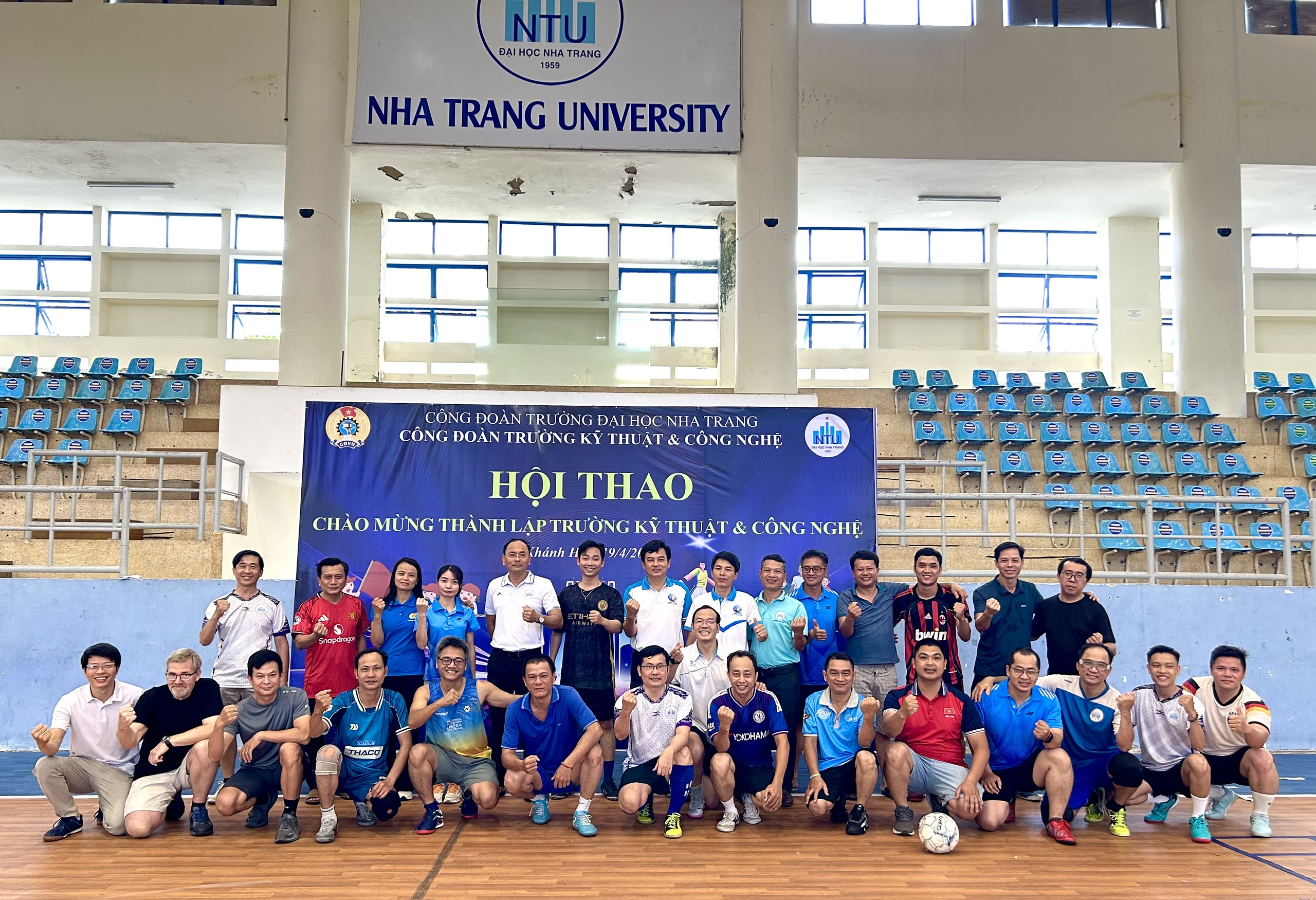 HỘI THAO CHÀO MỪNG THÀNH LẬP TRƯỜNG KỸ THUẬT VÀ CÔNG NGHỆ: TINH THẦN ĐOÀN KẾT VÀ SỨC MẠNH CỦA ĐỘI NGŨ VIÊN CHỨC