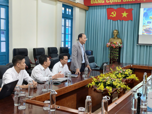 Trường Kỹ Thuật và Công nghệ trao đổi định hướng hợp tác với VBI Global (Hoa Kỳ)