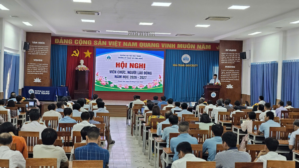 HỘI NGHỊ VIÊN CHỨC, NGƯỜI LAO ĐỘNG TRƯỜNG KỸ THUẬT VÀ CÔNG NGHỆ NĂM HỌC 2026 – 2027