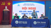 HỘI NGHỊ VIÊN CHỨC, NGƯỜI LAO ĐỘNG TRƯỜNG KỸ THUẬT VÀ CÔNG NGHỆ NĂM HỌC 2026 – 2027